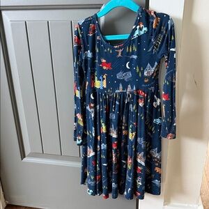 Little Sleepies Harry Potter (Hogwarts) Swing Dress (Size 5)